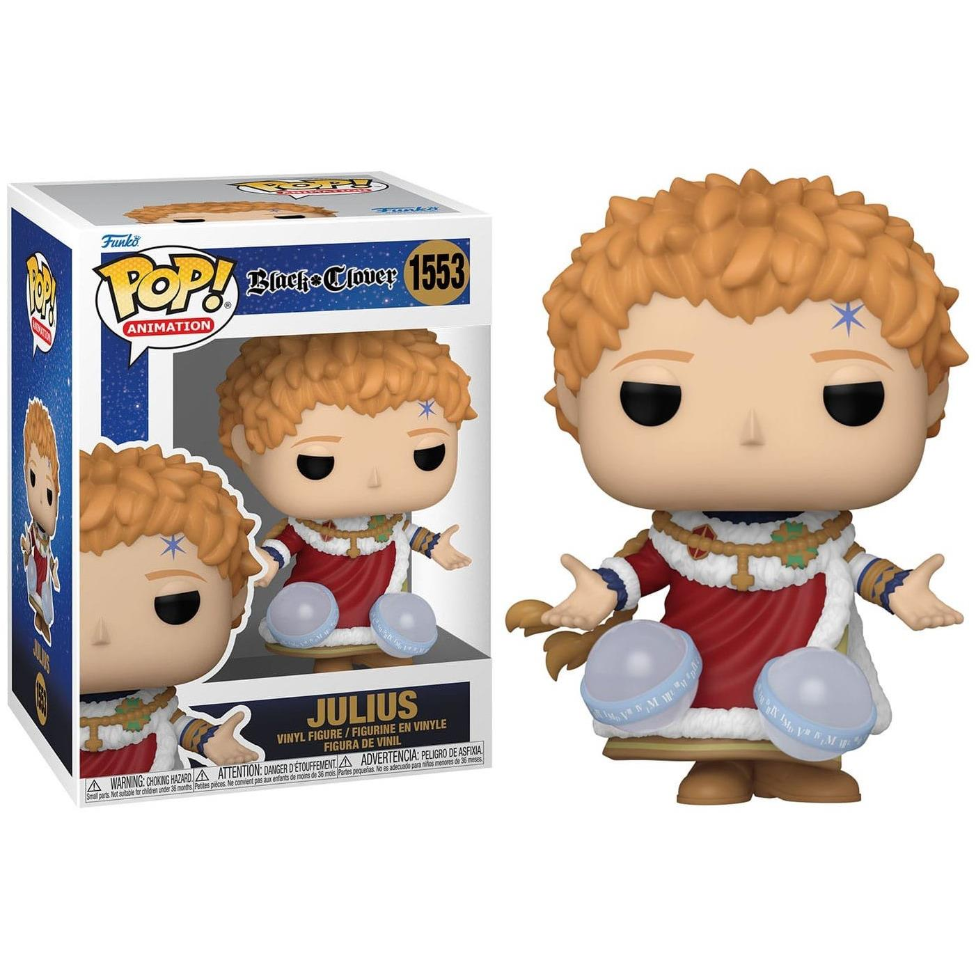 Figurka Funko Pop figurka funko pop! black clover 1553 julius (889698721172)